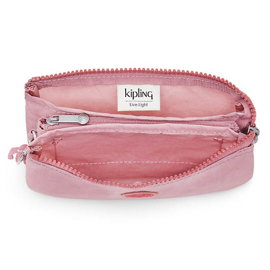 Kipling Creativity Large Pouch Taske Lyserød | DK 2090FD